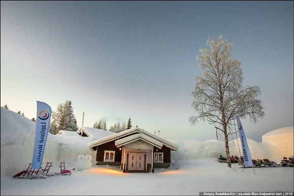 Отель из сплошного льда в Лапландии - фото3 Отель из сплошного льда в Лапландии - фото3